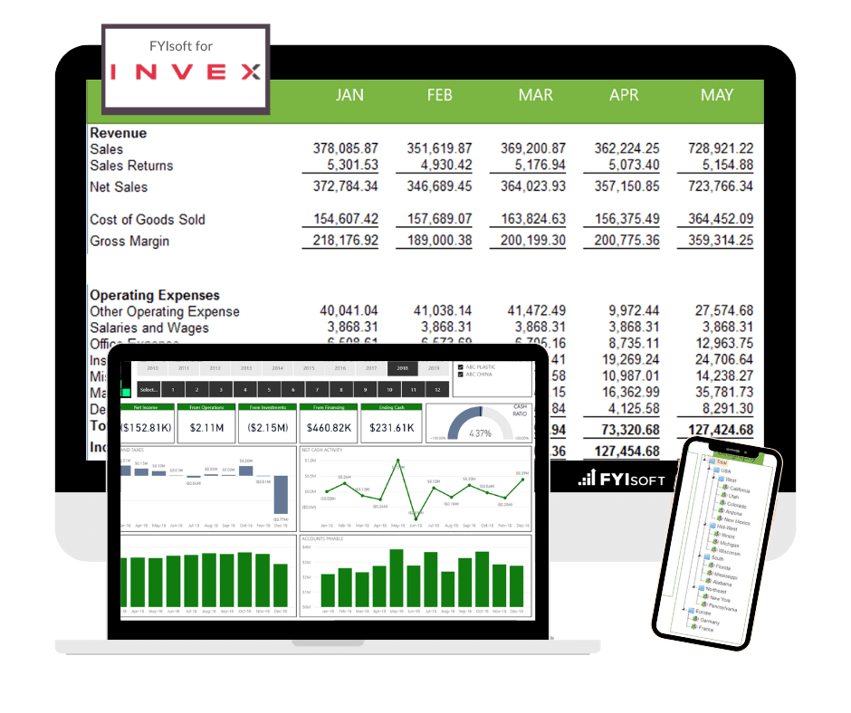 invera invex financial reporting