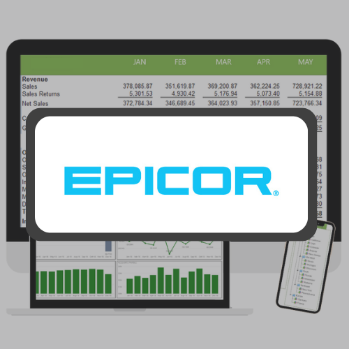 financial reporting for epicor