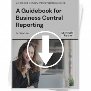 Guidebook for Business Central Reporting Cover